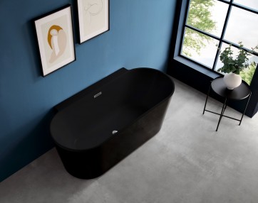 restia oval 170x75 czarna wizualizacja 2