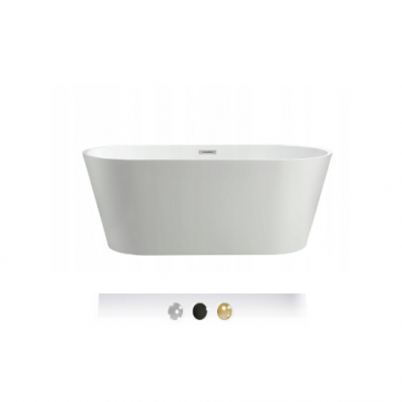 BRAIDER Wanna wolnostojąca ALTARIA 160 cm. Biała