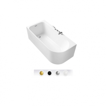 Akrylowa wanna wolnostojąca przyścienna narożna Neo 