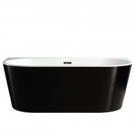 restia 160x75 czarna białe tło