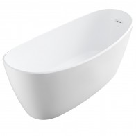 wanna wolnostojąca silentia 150x75 białe tło