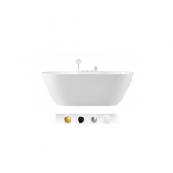 BRAIDER Wanna wolnostojąca SUVERENIA 150 cm. Biała z baterią