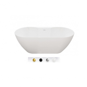 Akrylowa wanna wolnostojąca przyścienna Suverenia