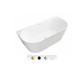 akrylowa wanna wolnostojąca przyścienna Restia Slim 