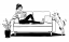 Sofa LARYSA 152 x 92. rysunek