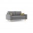 Sofa LARYSA 152 x 92. szary z boku